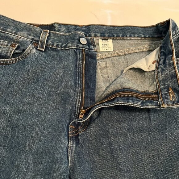 Vintage Levi’s 560 Loose Fit Straight Leg Size 14 MIS S - Picture 16 of 16